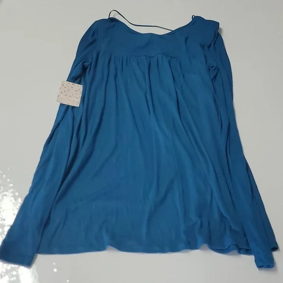 Free People - We The Free Love Valley Tunic Top Aquatic - Picture 6 of 6